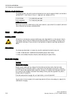 Preview for 138 page of Siemens SIMATIC Mobile Client900RFN Operating Instructions Manual