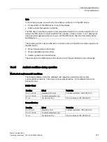 Preview for 147 page of Siemens SIMATIC Mobile Client900RFN Operating Instructions Manual