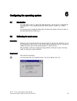 Предварительный просмотр 39 страницы Siemens Simatic MP 377 Operating Instructions Manual