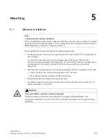 Предварительный просмотр 103 страницы Siemens SIMATIC MV500 Operating Instructions Manual