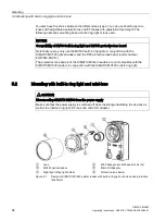 Предварительный просмотр 64 страницы Siemens SIMATIC MV540 H Operating Instructions Manual