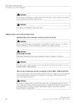 Preview for 38 page of Siemens SIMATIC NET 6GK5766-1GE00-3DA0 Operating Instructions Manual