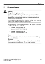 Предварительный просмотр 33 страницы Siemens SIMATIC NET ANT795-6MN Compact Operating Instructions