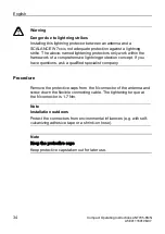 Предварительный просмотр 34 страницы Siemens SIMATIC NET ANT795-6MN Compact Operating Instructions