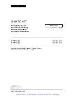 Предварительный просмотр 2 страницы Siemens SIMATIC NET CP 5613 A2 Product Information