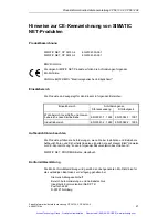 Предварительный просмотр 22 страницы Siemens SIMATIC NET CP 5613 A2 Product Information