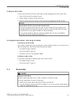 Предварительный просмотр 23 страницы Siemens SIMATIC NET MM900 Series Compact Operating Instructions