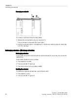 Предварительный просмотр 40 страницы Siemens SIMATIC NET PE400-8SFP Operating Instructions Manual