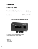 Preview for 341 page of Siemens SIMATIC NET PROFIBUS Owner'S Manual