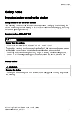 Preview for 7 page of Siemens SIMATIC NET PS598-1 Compact Operating Instructions