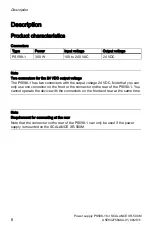 Preview for 8 page of Siemens SIMATIC NET PS598-1 Compact Operating Instructions