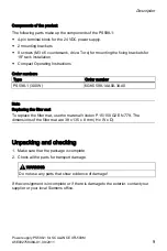 Preview for 9 page of Siemens SIMATIC NET PS598-1 Compact Operating Instructions