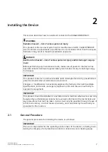 Preview for 14 page of Siemens SIMATIC NET RUGGEDCOM RS401 Installation Manual