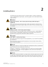 Preview for 18 page of Siemens SIMATIC NET RUGGEDCOM RS416 Installation Manual