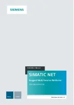 Siemens SIMATIC NET RUGGEDCOM RX1500 Installation Manual preview