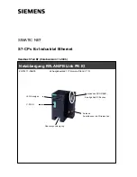 Siemens SIMATIC NET S7-CPs Manual preview