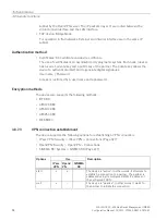 Предварительный просмотр 64 страницы Siemens SIMATIC NET SCALANCE SC-600 Configuration Manual