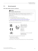 Preview for 39 page of Siemens SIMATIC NET SCALANCE W M763-1 Series Reference Manual