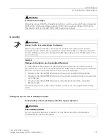 Предварительный просмотр 49 страницы Siemens SIMATIC NET SCALANCE W748-1 Operating Instructions Manual