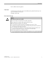 Preview for 7 page of Siemens SIMATIC NET SCALANCE X-200 Operating Instructions Manual