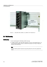 Предварительный просмотр 54 страницы Siemens SIMATIC NET SCALANCE X005 Commissioning Manual