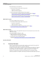 Preview for 6 page of Siemens SIMATIC NET SCALANCE XC-100 Operating Instructions Manual