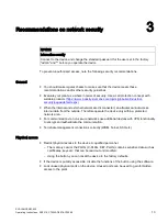 Preview for 13 page of Siemens SIMATIC NET SCALANCE XM-400 Operating Instructions Manual