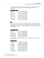 Предварительный просмотр 109 страницы Siemens SIMATIC NET TeleControl SINAUT ST7 System Manual