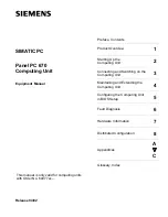 Siemens SIMATIC PC 670 Equipment Manual preview