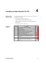 Предварительный просмотр 33 страницы Siemens SIMATIC PG 720 Manual