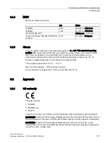 Preview for 127 page of Siemens SIMATIC Power Line Booster Operating Instructions Manual