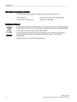 Preview for 8 page of Siemens SIMATIC RF166C Operating Instructions Manual