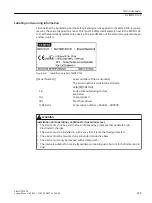 Preview for 309 page of Siemens SIMATIC RF300 System Manual