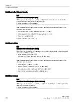 Preview for 250 page of Siemens SIMATIC RF640A System Manual