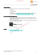 Предварительный просмотр 21 страницы Siemens Simatic S7-300 CP 341 User Manual