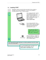 Preview for 11 page of Siemens SIMATIC STEP 7 V5.2 Getting Started