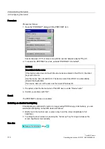 Preview for 110 page of Siemens SIMATIC TP700 Comfort Outdoor Operating Instructions Manual