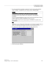 Preview for 121 page of Siemens SIMATIC TP700 Comfort Outdoor Operating Instructions Manual