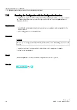 Preview for 62 page of Siemens SIMATIC TS Adapter IE Manual