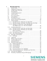 Preview for 2 page of Siemens SIMEAS P 7KG7100 Operating Instructions Manual