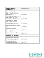 Preview for 20 page of Siemens SIMEAS P 7KG7100 Operating Instructions Manual