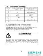 Preview for 23 page of Siemens SIMEAS P 7KG7100 Operating Instructions Manual