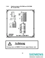 Preview for 31 page of Siemens SIMEAS P 7KG7100 Operating Instructions Manual