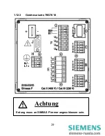 Preview for 32 page of Siemens SIMEAS P 7KG7100 Operating Instructions Manual