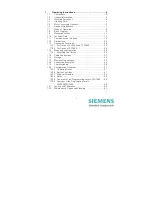 Preview for 2 page of Siemens SIMEAS P 7KG7550 Operating Instructions Manual