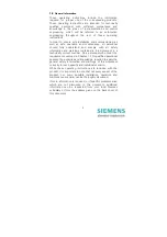 Preview for 5 page of Siemens SIMEAS P 7KG7550 Operating Instructions Manual