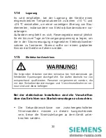 Preview for 32 page of Siemens SIMEAS P 7KG7750 Operating Instructions Manual