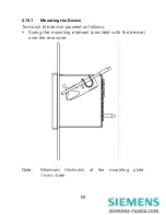 Preview for 71 page of Siemens SIMEAS P 7KG7750 Operating Instructions Manual