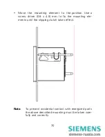 Preview for 72 page of Siemens SIMEAS P 7KG7750 Operating Instructions Manual