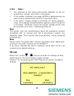 Preview for 82 page of Siemens SIMEAS P 7KG7750 Operating Instructions Manual